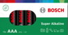 BOSCH LR03SA16P/00 Super Alkaline AAA/16