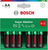 BOSCH LR6SA6B/00 Super Alkaline AA/4+2