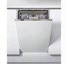 WHIRLPOOL WSIO 3034 PFEX umývačka riadu 45cm