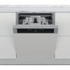 WHIRLPOOL W0B D841A X vstavaná umývačka riadu s predným panelom