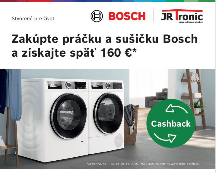 Cashback akcia Bosch