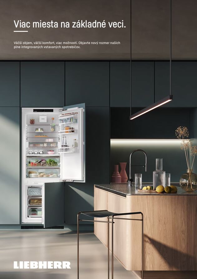 Leták LIEBHERR chladničky 70cm 