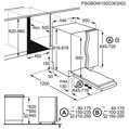 AEG FSE73507P Zabudovateľná umývačka