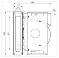 BORA PKAS3 Pro systém digestora s integrovaným ventilátorom