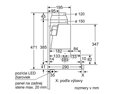 BOSCH DFR097A52 výsuvný odsávač pár