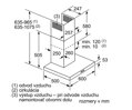 BOSCH DWB66DM50 komínový odsávač pár