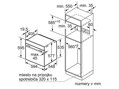 BOSCH HRG7361B1 zabudov.rúra s prídavnou parou čierna