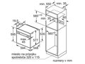 BOSCH HRG7784B1 vstavaná rúra s prídavnou parou