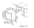 BOSCH SMV6ECX93E umývačka riadu 60 cm plne zabudovateľná