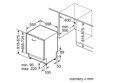 BOSCH SMV8YCX02E umývačka riadu zabudovatelna