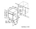 BOSCH SPI4EMS24E umývačka riadu 45 cm zabudovateľná
