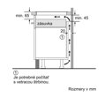 BOSCH PVW831HB1E Indukčná varná doska 80 cm