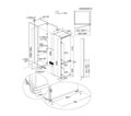 ELECTROLUX ENA7CD19S kombinovaná chladnička