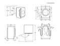 ELECTROLUX EW7W467WCI Vstavaná práčka kombinovaná so sušičkou