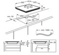 ELECTROLUX EIV64453 Indukčný varný panel- akcia 3+1