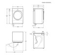 ELECTROLUX EW8D394MC sušička prádla