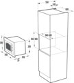 GORENJE BM235CLB vstavaná mikrovlnná rúra