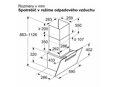 SIEMENS LC67KFN60 Nástenný odsávač pár 60 cm