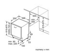 SIEMENS SN61IX13TE umývačka riadu 60 cm plne zabudovateľná
