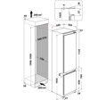 WHIRLPOOL WHC20 T593 vstavaná chladnička