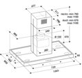 WHIRLPOOL AKR 504 IX priestorový odsávač pár