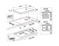 WHIRLPOOL WF S1577 CPNE Indukčná sklokeramická varná doska