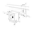 WHIRLPOOL BI WDWG 961485 EU Vstavaná práčka so sušičkou