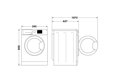 WHIRLPOOL FFB 9469 BV EE práčka plnená spredu