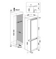 WHIRLPOOL ART 9812 SF E Vstavaná kombinovaná chladnička