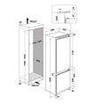 WHIRLPOOL SP40 812 EU2 vst.kombin.chladnička
