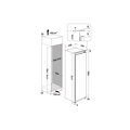 WHIRLPOOL WHSD18F013C2 P Vstavaná skriňová mraznička