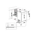 WHIRLPOOL W0B D841A X vstavaná umývačka riadu s predným panelom