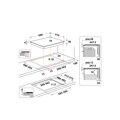 WHIRLPOOL WTX6014DCF Indukčná sklokeramická varná doska