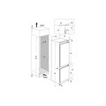 WHIRLPOOL WHK2 5292 B4E Vstavaná kombinovaná chladnička