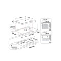 WHIRLPOOL WB B8360 NE BM indukčná varná doska