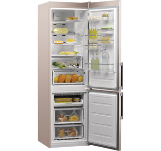 WHIRLPOOL W9 931D B H voľ.stojaca komb.chladnička