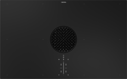 BORA PUXA2R X PURE Rough varná doska s celoplošnou indukciou s integrovaným digestorom