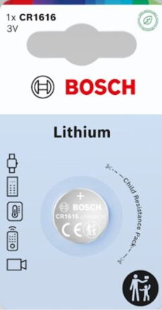 BOSCH CR1616B1/00 Lithium