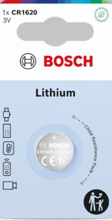 BOSCH CR1620B1/00 Lithium