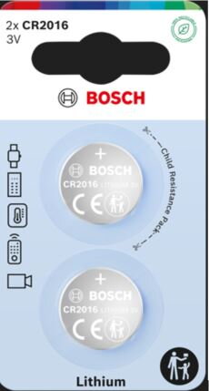 BOSCH CR2016B2/00 Lithium