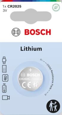 BOSCH CR2025B1/00 Lithium