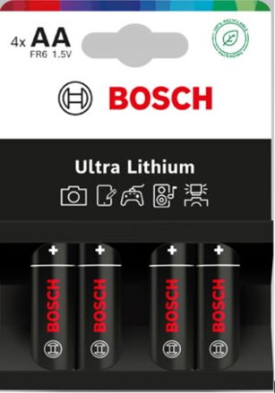 BOSCH FR6UL4B/00 Ultra Lithium AA/4