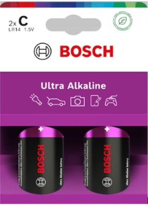 BOSCH LR14UA2B/00 Ultra Alkaline C/2