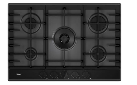 HAIER HAHG7W5TEB plynová varná doska