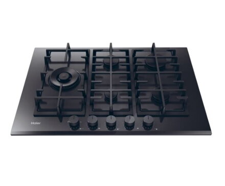 HAIER HAVG7WL4BPB plynová varná doska