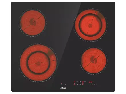 MORA VDSS654FF sklokeramická varná doska