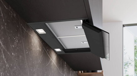 SIEMENS LJ67BDP60 Zabudovateľný odsávač pár 60 cm čierne sklo, čierna, matná