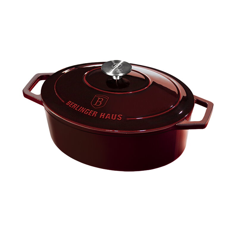 BERLINGERHAUS BH/6499 Ovalny kastrol liatina