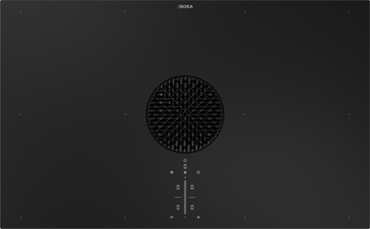 BORA PUXU2R X PURE Rough celoplošná indukčná varná doska s integrovaným systémom pre odťah pár - recirkulácia