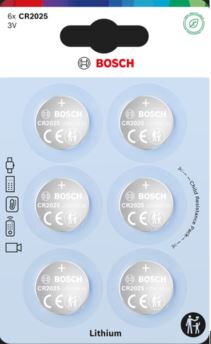 BOSCH CR2025B6/00 Lithium